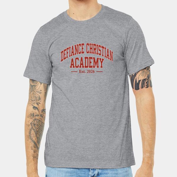 Heather CVC Short Sleeve Tee DCA-03 Thumbnail