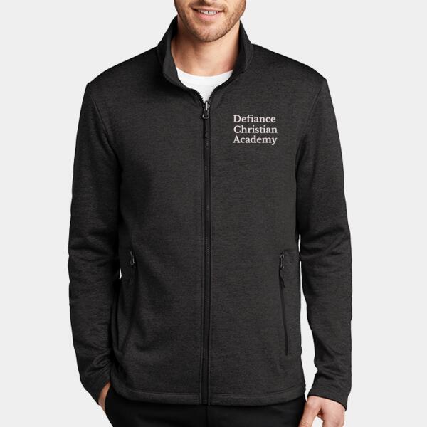 Men's Collective Striated Fleece Jacket, DCA-07 Thumbnail