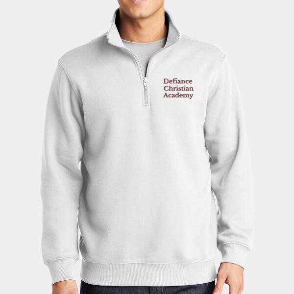 Men's 1/4 Zip Sweatshirt, DCA-07  2 Thumbnail