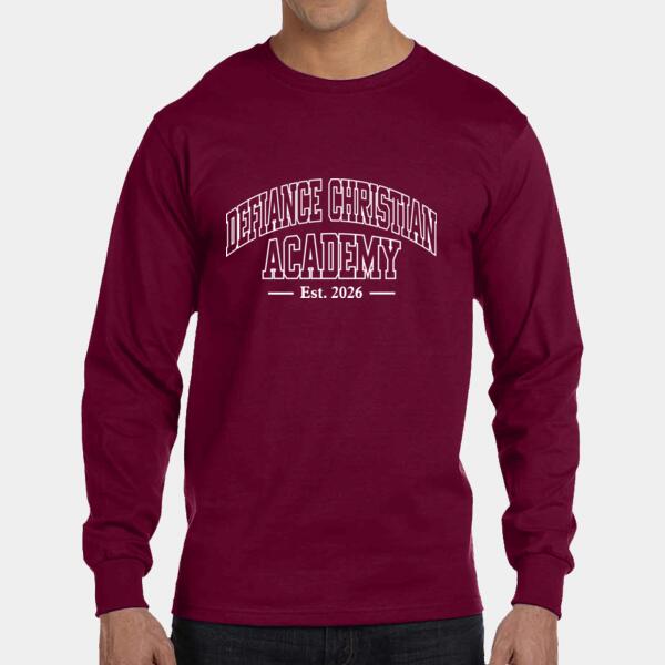 DryBlend  50/50 Long Sleeve T Shirt, DCA-03  Thumbnail