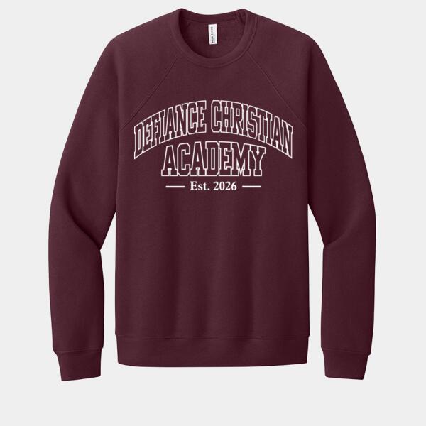 Sponge Fleece Raglan Sweatshirt, DCA-03  Thumbnail