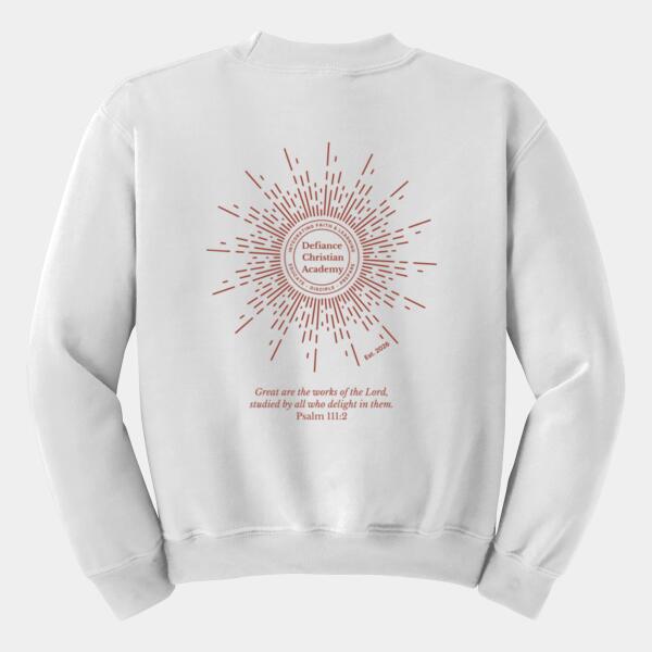 Youth Heavy Blend Crewneck Sweatshirt, DCA-04 Thumbnail
